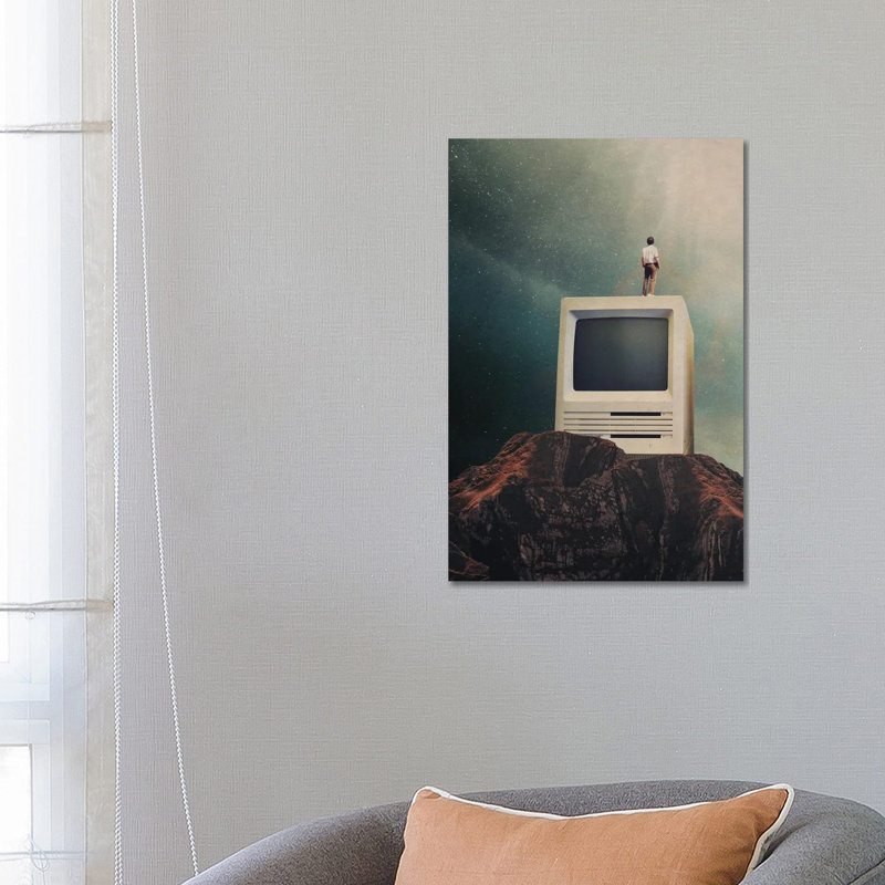 We Are Going To Escape by Frank Moth - Wrapped Canvas Print
