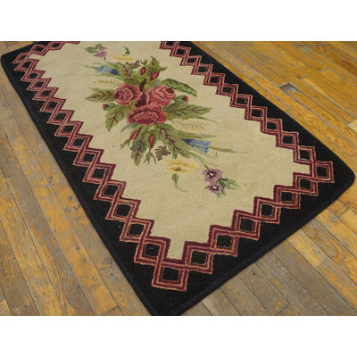 Tapis crocheté One-of-a-Kind American