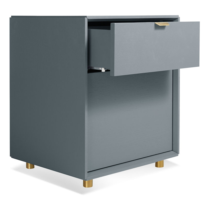 Dang 2 - Drawer File Cabinet, Marine Blue