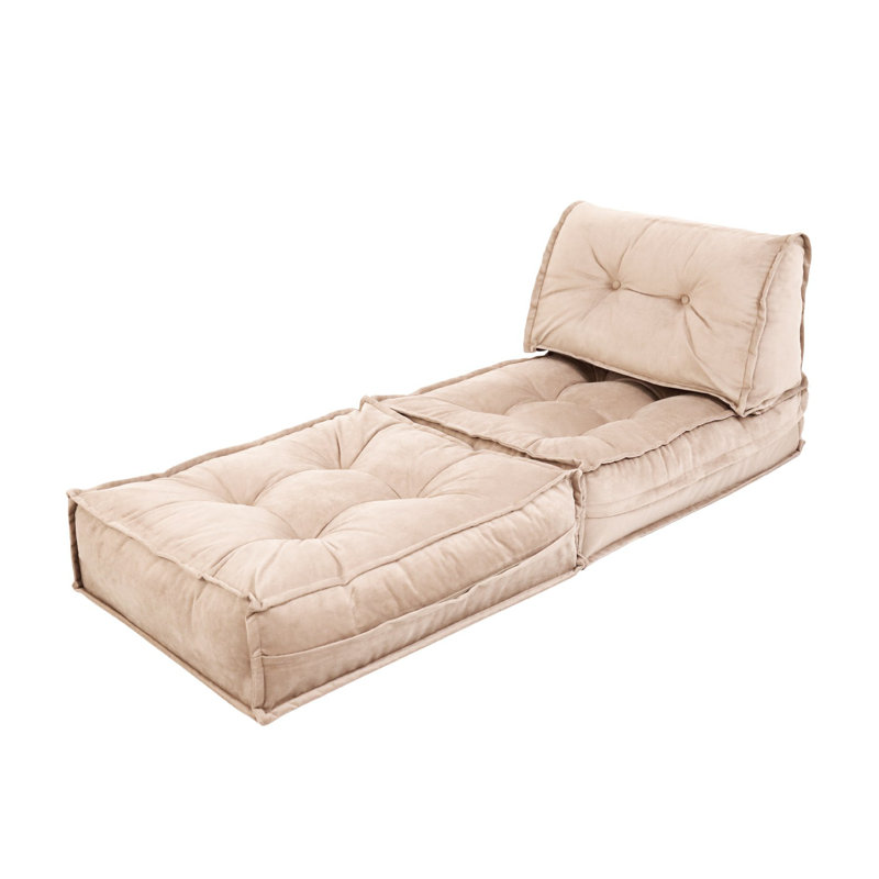 Allinson 65cm Upholstered Futon, Beige