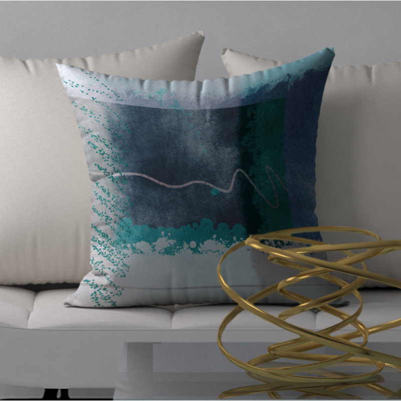 Housse de coussin carrée/insert, 18" x 18"