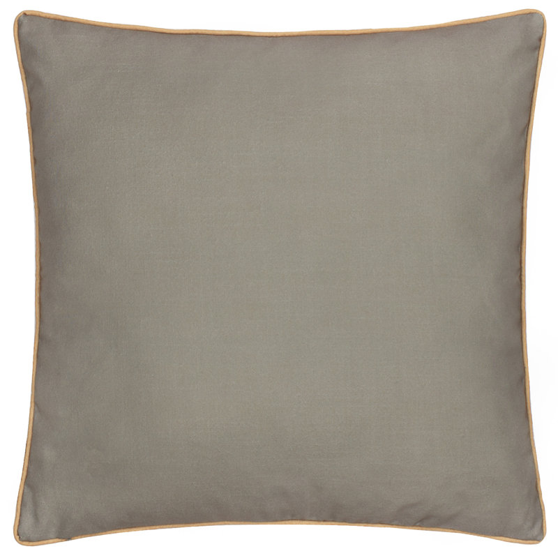 Strawberry Thief Indoor / Outdoor Floral Square Cushion Cover, Beige, Polyester