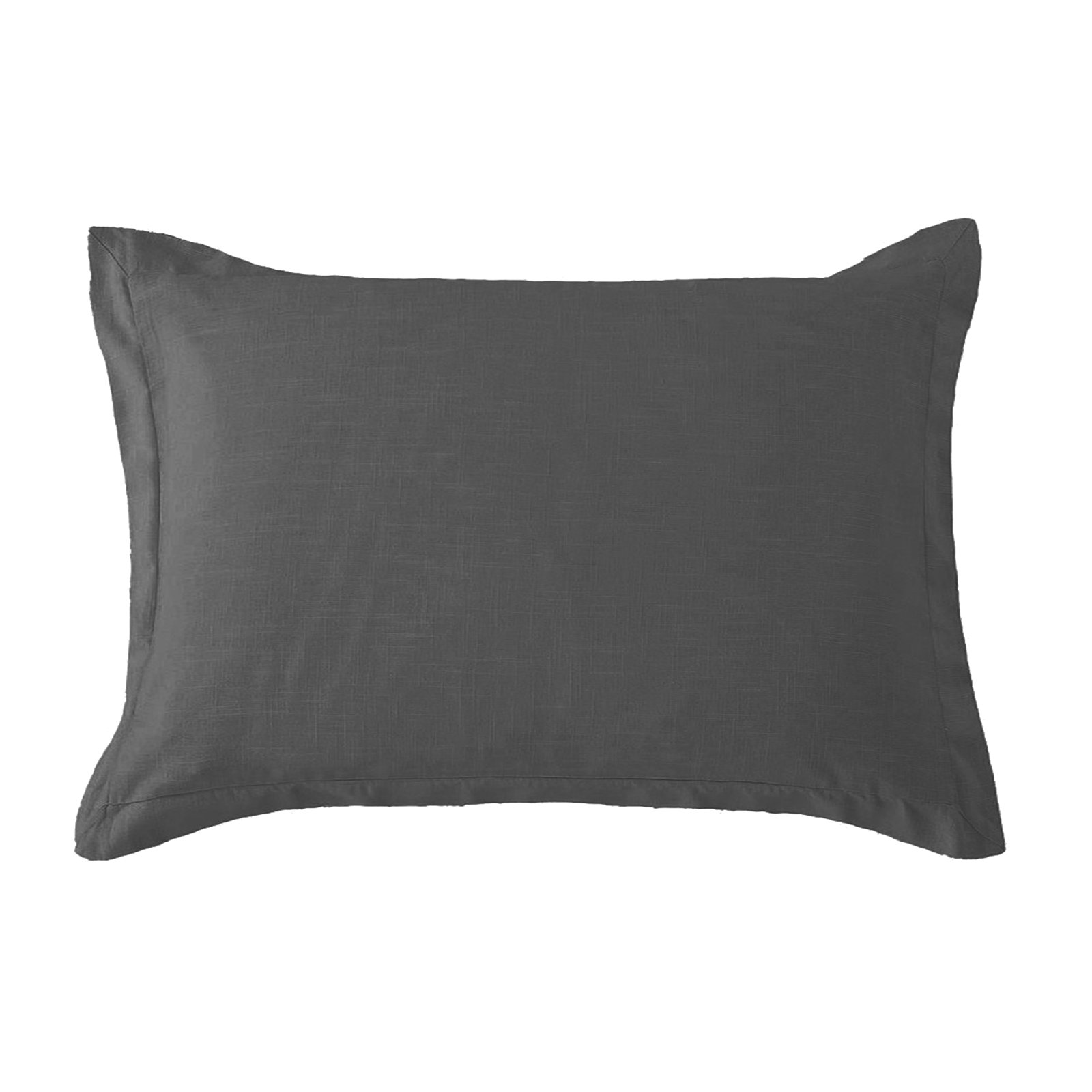 Madera 39" x 27" Linen Throw Pillow, Slate