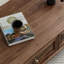 Table de bout rectangulaire en noyer noir