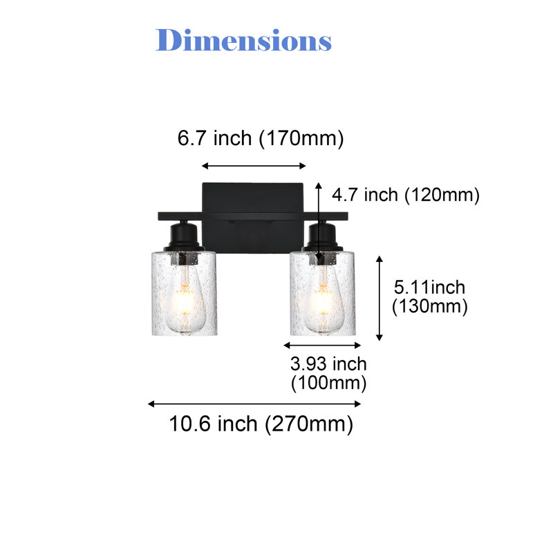 Macau 2 - Light Dimmable Vanity Light