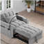 Canapé-lit convertible Canapé-lit Canapé-lit coulissant réglable Canapé-lit pliant multi-poches pour le salon Chambre à coucher Petit espace, canapé-lit 3 en 1