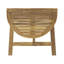 Ensemble bistro pliant d'extérieur en bois d'acacia 3 pièces, naturel