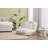 Upholstered Human Dog Bed For Humans And Pets, Adjustable Reclining Sofa With Removable Cover And Cushions, Faux Fur Lazy Sofa For Living Room And Bedroom(Set Of 2)