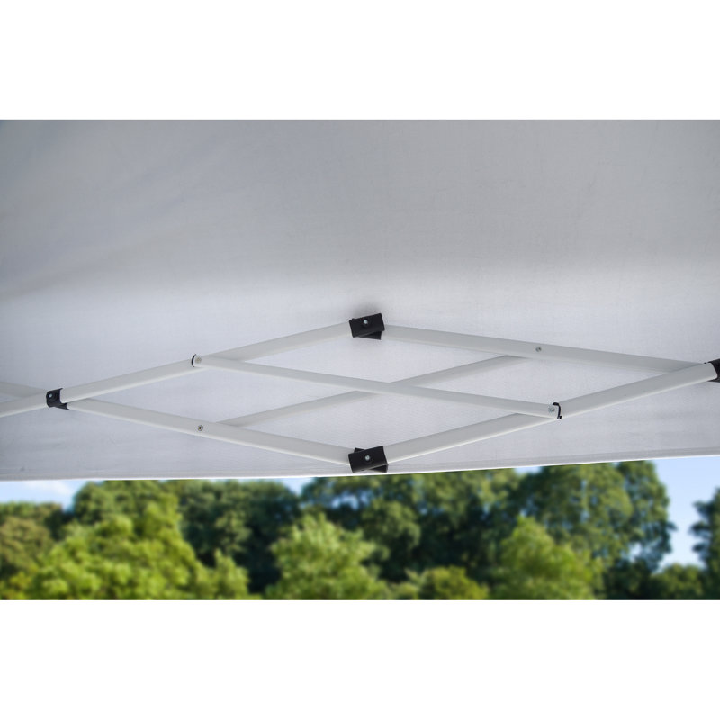 Commercial 10 Ft. W x 10 Ft. D Steel Pop-Up Canopy