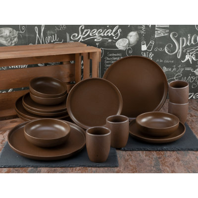Uno 16 Piece Dinnerware Set, Service for 4