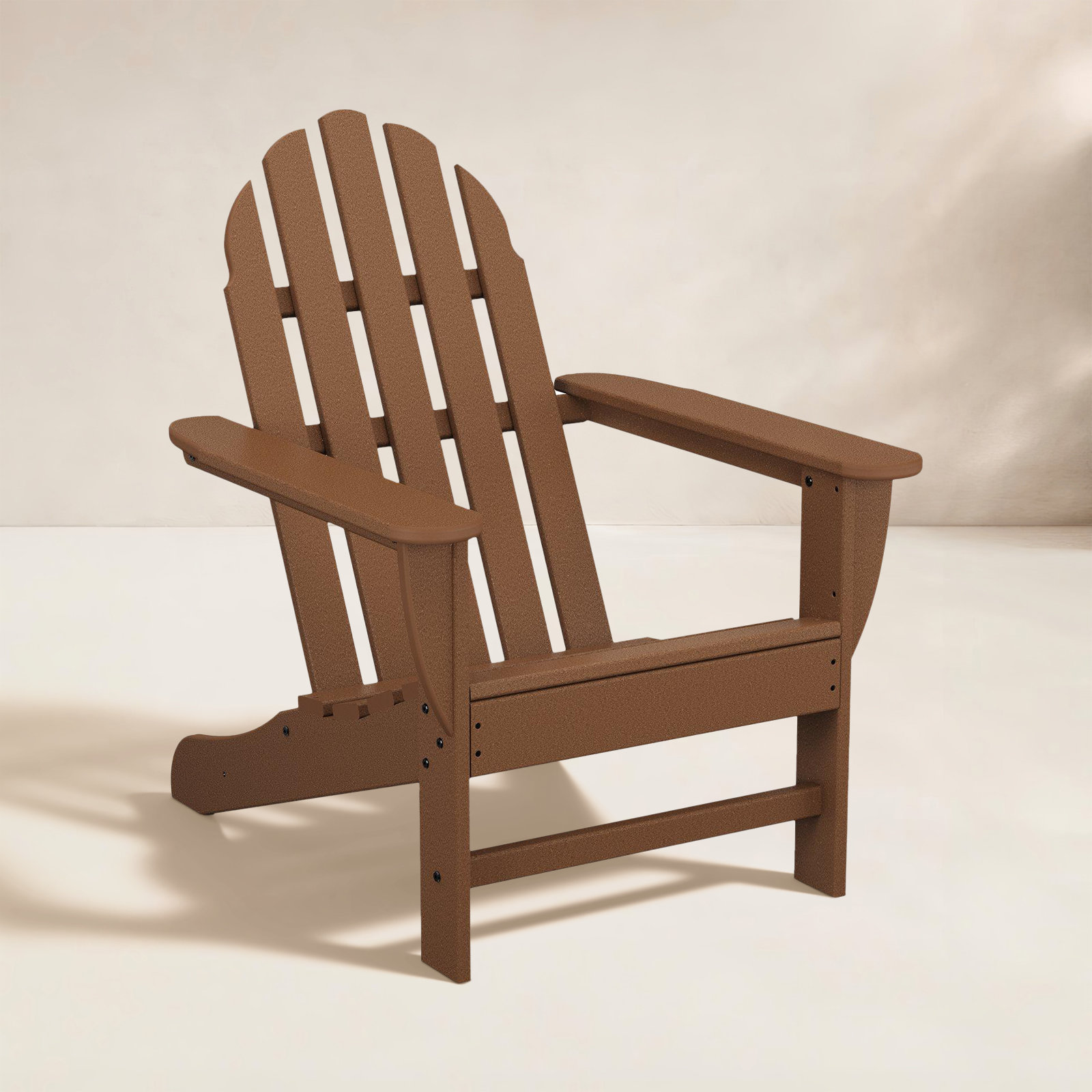 POLYWOOD® Classic Adirondack Chair, Teak