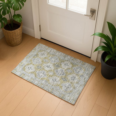 Tapis de qualité supérieure à bordure lavable lavable à la machine AMF1760