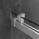 60'' W 76'' H Frameless Rectangle Reversible Shower Stall