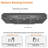 Awoco 36" Stainless Steel 900 CFM Ducted (Vented) Under Cabinet Range Hood with Baffle Filter