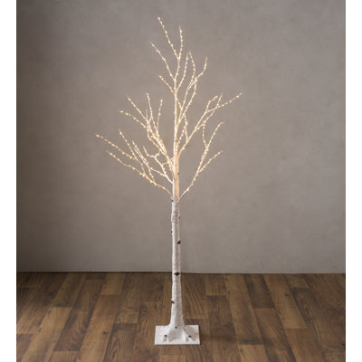 60'' Faux Birch Tree in Freestanding