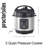 Proctor Silex 3 Quart Simplicity Pressure Cooker
