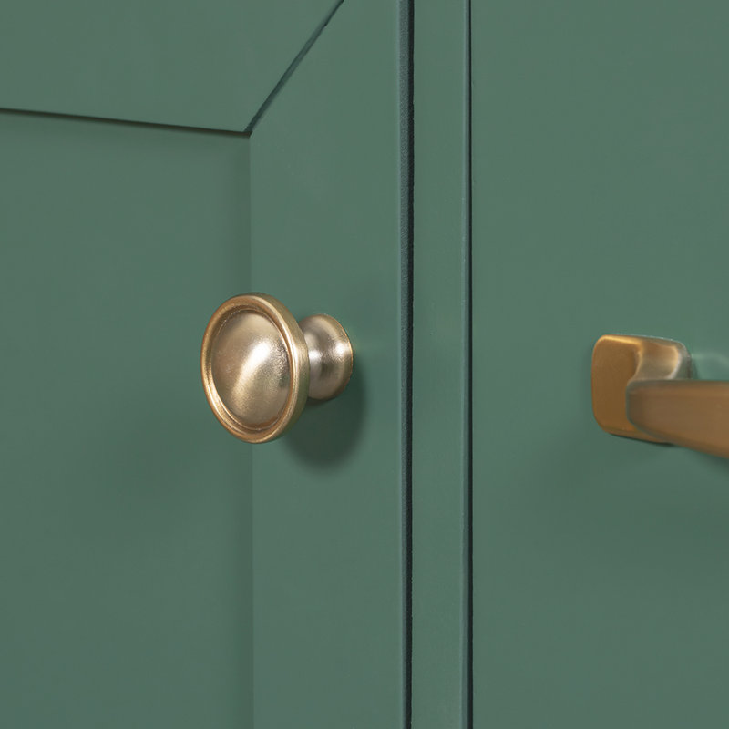 Base de meuble-lavabo simple Mushka 35,51 seulement, Vert, Or