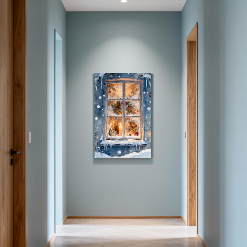Guirlande décorative de Noël, H 18 po x l 12 po