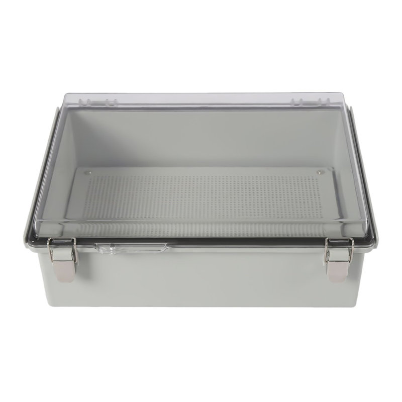 Waterproof Cable Organizer Cable Management, Clear/Gray