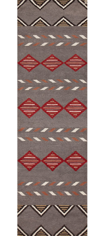 Mesa Wool Southwestern Area Rug, Rectangle 5' x 8'