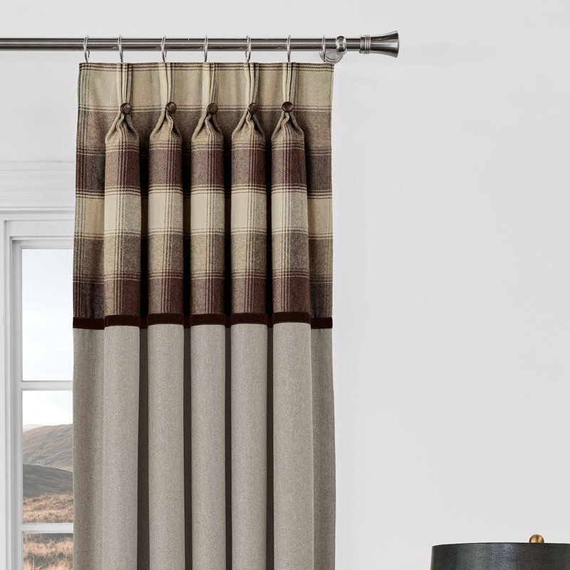 Highland Room Darkening Curtain, 20" W x 84" L