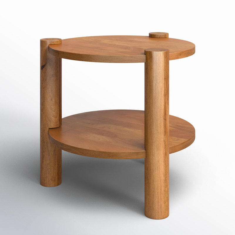 OLSEN Solid Wood End Table