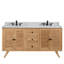 Harper 60'' W Double Bathroom Vanity Base