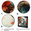 Vague de dragon japonais au large de Kanagawa II - Dragons, art mural-965288575-998314681