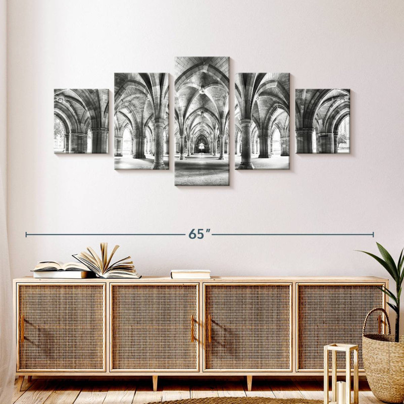 Arches du cloître de Glasgow, H 24 po x l 55 po
