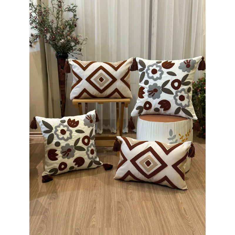 Davina Square Euro Cushion Cover
