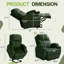 Fauteuil inclinable électrique Power Massage