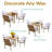 Rodanthe 5-Piece Acacia Outdoor Dining Set