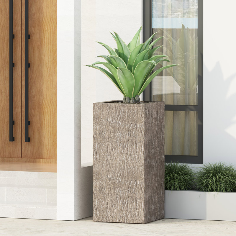 Ensemble de jardinières Stelvia, Moyen H 23,75 po x l 11,5 po x P 11,5 po, 1