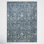 Waylon Handmade Tufted Azure/Ivory Area Rug-1535906307