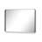 SUMERAIN Matte Black Bathroom Vanity Mirror, 20x30 Inch Tempered Glass Wall Mounted Mirror with Rounded Corners, Hangs Horizontally or Vertically-758242392-758242390
