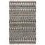 Camille Geometric Area Rug in Black/Beige-1773930726