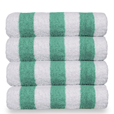 Ensemble de serviettes de plage 4 pièces 100% coton Mayfield