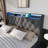 Upholstered bed, 360 surround LED function, Buttons/Apps/Remote Control, hydraulic storage bed-1388552502-1573224599