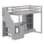Lit mezzanine simple avec tiroirs Philippa Kids-1629674287