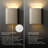 1-Light Cream Plug-In or Hardwire Wall Sconce