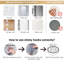 3pcs Large Wall Hanging Organizer Bag, Linen Fabric Door Hanging Storage Baskets with Pockets-1002249831