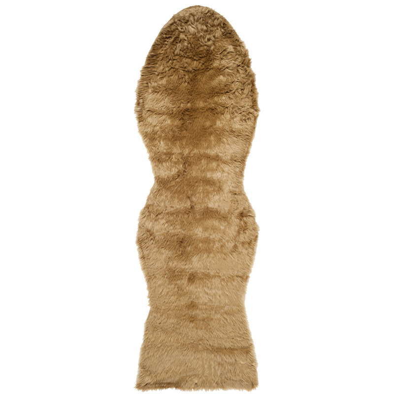Tapis touffeté à la main Godel, Tapis de couloir 2 pi 6 po x 6 pi