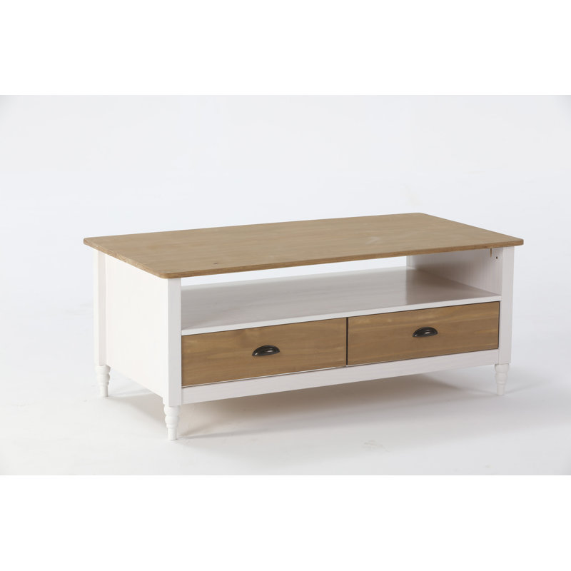Throwbridge Four Leg Coffee Table with Storage