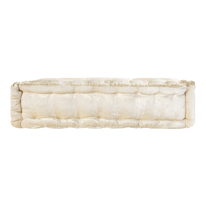 COUSSIN EN CAOUTCHOUC ACHA 24X24, Cachemire doré, H 18 po x l 18 po