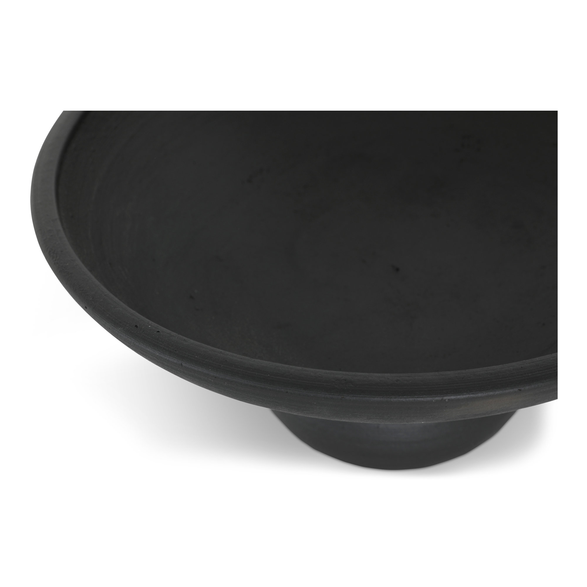 Mediouna Decorative Bowl Black Terracotta