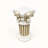 Angel Carved Roman Column Display Pedestal
