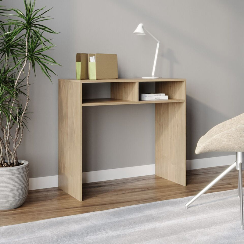Olisa 80cm Solid Wood Console Table, Oak