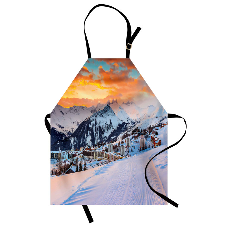 No Pattern Bib Apron