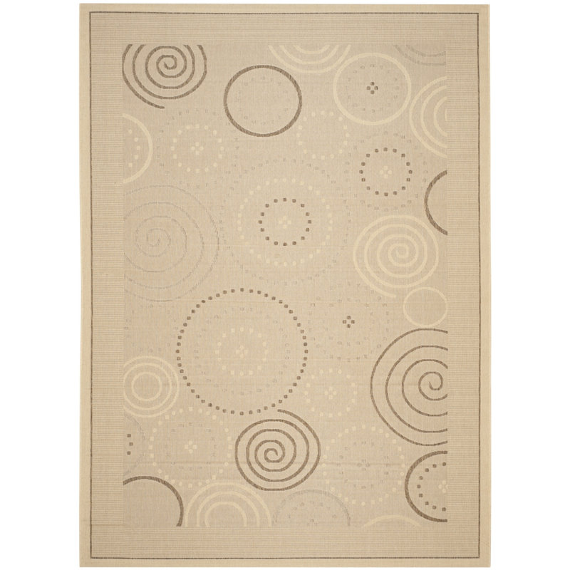 Herefordshire Performance Geometric Indoor/Outdoor Area Rug, Rectangle 4' x 5'7"