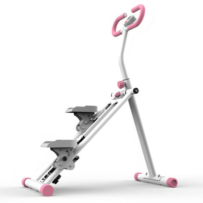 Stair Stepper with Resistance Home-Upgrade Vertical Climber Workout Machine for Full-Body Exercise Climber Fitness Equipment with Stable Frame Adjustable Handlebar